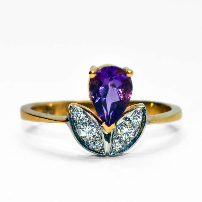 Picture of Natural Amethyst Ring