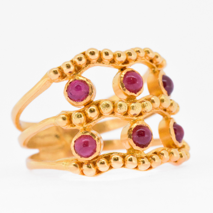 Picture of Designer Ruby Ring