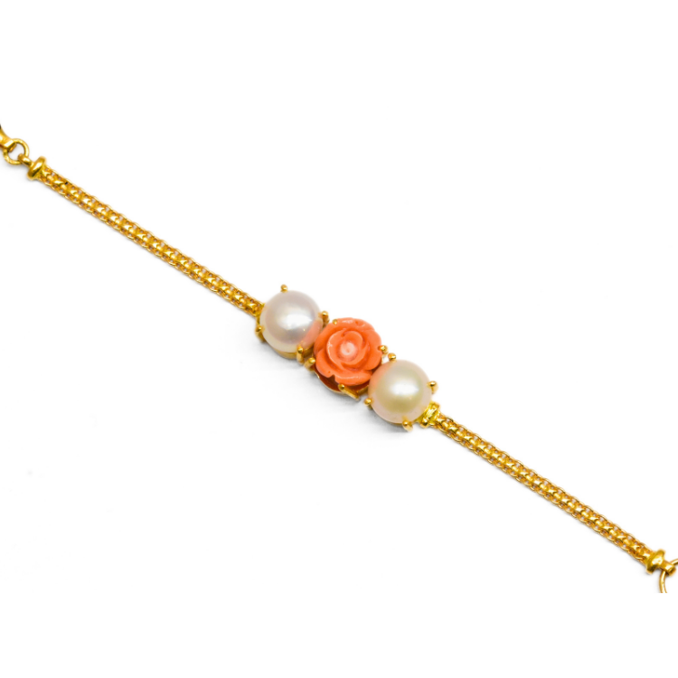Picture of Pearl & Coral Bracelet